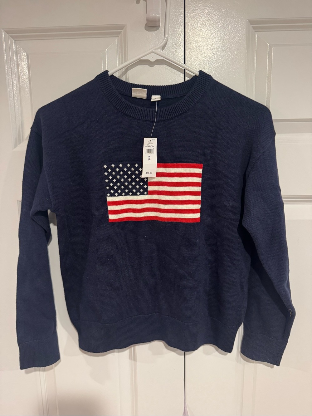 Gap Kids Navy American Flag Sweater - New with tags